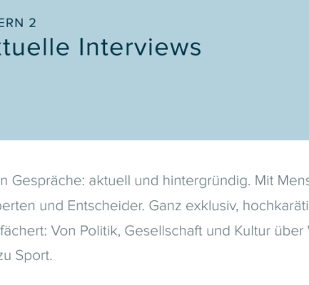 Faszination Arztserien. Aktuelles Interview Bayern 2 am 9.4.2024
